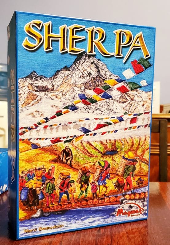 Sherpa - boîte de jeu