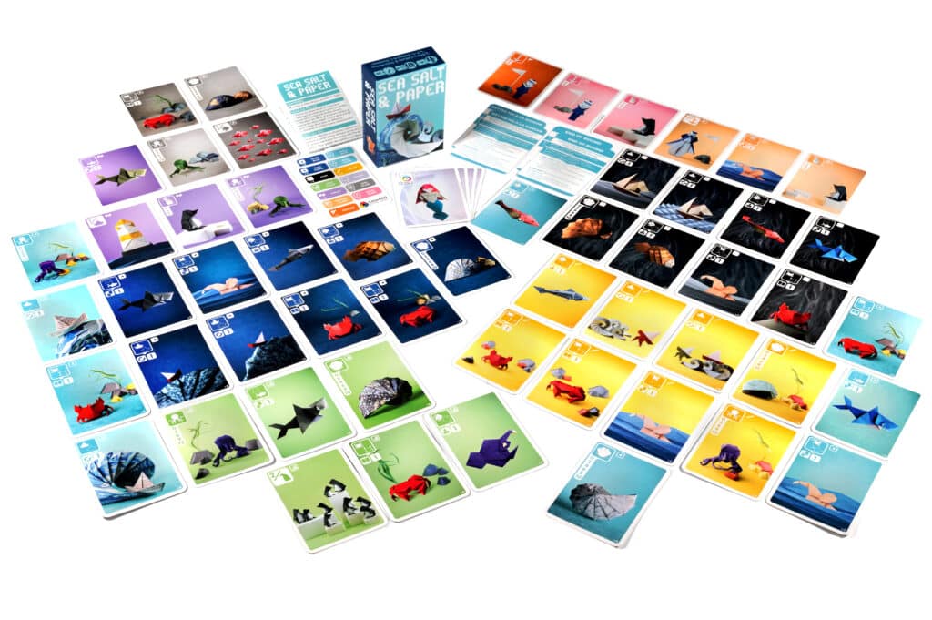 Sea Salt & Paper Gioco Da Tavolo Bombyx - Edizione Inglese - Strategia, 2-4 Giocatori, 8+ Anni, 30 Minuti