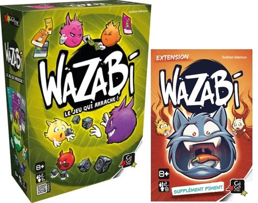 Wazabi Supplément Piment, avis et chronique de jeu - Meeple QC
