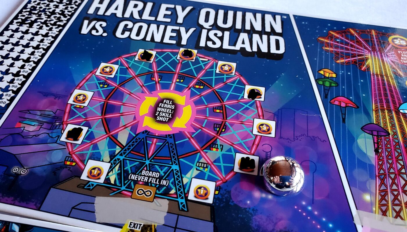 DC Super-Skill Pinball Harley Quinn Ball.