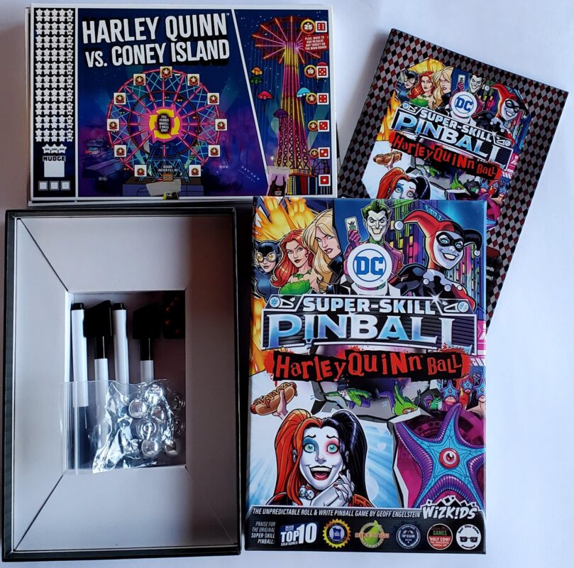 DC Super-Skill Pinball Harley Quinn Ball.